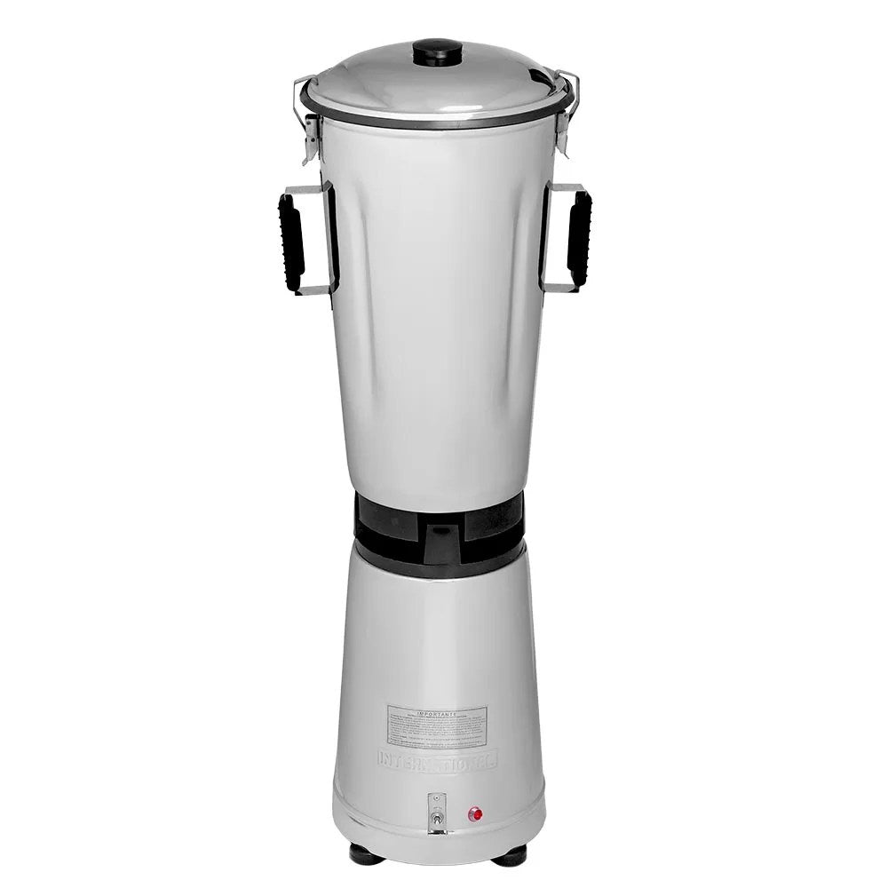 licuadora industrial de 17 litros, modelo LI-5A.  Cuenta con un vaso de alta resistencia fabricado en acero inoxidable T-304 grado alimenticio, cuenta con rompeolas troquelado para un mejor licuado, contiene un cable tomacorriente de uso rudo, sus aspas de abanico están diseñadas para una molienda más densa en mayores cantidades y en menor tiempo.